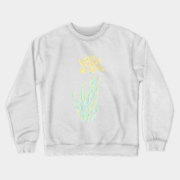 2022 03 flowers 03 Crewneck Sweatshirt by Katherine Montalto